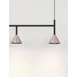 Pendul NovaLuce CONICO metal, negru, maro, GU10 - 9011433