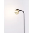 Lampadar NovaLuce CONICO metal, negru, auriu, GU10 - NL-9011436