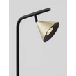Lampadar NovaLuce CONICO metal, negru, auriu, GU10 - NL-9011436