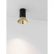Plafoniera NovaLuce LUVIA metal, negru, auriu, GU10 - NL-9011438