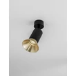 Plafoniera NovaLuce LUVIA metal, negru, auriu, GU10 - NL-9011440