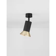 Plafoniera NovaLuce LUVIA metal, negru, auriu, GU10 - NL-9011440