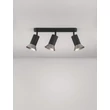 Plafoniera NovaLuce LUVIA metal, negru, bronz, GU10 - NL-9011443
