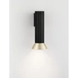 Aplica de perete NovaLuce LUVIA metal, negru, auriu, GU10 - NL-9011444