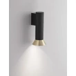 Aplica de perete NovaLuce LUVIA metal, negru, auriu, GU10 - NL-9011444
