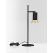Veioza NovaLuce LUVIA metal, negru, auriu, GU10 - NL-9011448