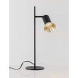 Veioza NovaLuce LUVIA metal, negru, auriu, GU10 - NL-9011448