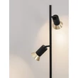 Lampadar NovaLuce LUVIA metal, negru, auriu, GU10 - NL-9011450