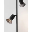 Lampadar NovaLuce LUVIA metal, negru, bronz, GU10 - NL-9011451