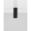 Plafoniera NovaLuce MOR metal, negru, GU10 - NL-9011452