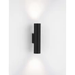 Aplica de perete NovaLuce MOR metal, negru, GU10 - NL-9011458