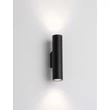 Aplica de perete NovaLuce MOR metal, negru, GU10 - NL-9011458