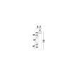 Aplica de perete NovaLuce MOR metal, alb, GU10 - NL-9011459