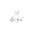 Spot NovaLuce YORU metal, negru, GU10 - NL-9011525