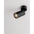 Spot NovaLuce YORU metal, negru, GU10 - NL-9011525