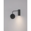 Aplica de perete NovaLuce LOEN metal, negru, GU10 - 9011529