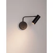 Aplica de perete NovaLuce LOEN metal, negru, GU10 - 9011529