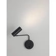 Aplica de perete NovaLuce LOEN metal, negru, GU10 - 9011529