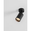 Spot NovaLuce REIG metal, negru, GU10 - 9011533