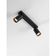 Spot NovaLuce REIG metal, negru, GU10 - 9011534