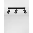 Spot NovaLuce REIG metal, negru, GU10 - 9011536