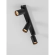 Spot NovaLuce REIG metal, negru, GU10 - 9011536