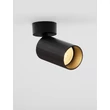 Spot NovaLuce ZELOS metal, negru, GU10 - NL-9011601
