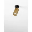 Spot NovaLuce ZELOS metal, negru, auriu, GU10 - NL-9011602