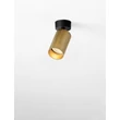 Spot NovaLuce ZELOS metal, negru, auriu, GU10 - NL-9011602