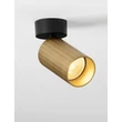 Spot NovaLuce ZELOS metal, negru, auriu, GU10 - NL-9011602
