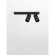 Spot NovaLuce ZELOS metal, negru, GU10 - NL-9011604