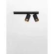 Spot NovaLuce ZELOS metal, negru, GU10 - NL-9011604