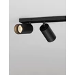 Spot NovaLuce ZELOS metal, negru, GU10 - NL-9011604