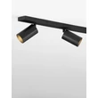 Spot NovaLuce ZELOS metal, negru, GU10 - NL-9011607