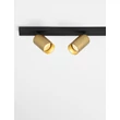 Spot NovaLuce ZELOS metal, negru, auriu, GU10 - NL-9011608
