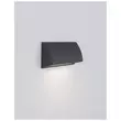 Aplica de perete exterioara NovaLuce Liv metal, sticla, alb, LED, 3000K, 3.5W, 150lm, IP54 - NL-9018062