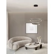 Pendul NovaLuce ALARO metal, negru, LED, 69W, 4565lm, 3000K - NL-9019728