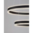 Pendul NovaLuce ALARO metal, negru, LED, 69W, 4565lm, 3000K - NL-9019728