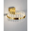 Aplica de perete NovaLuce ΚΕΖΟ metal, sticla, auriu, transparent, LED, 19W, 3500K, 1045 Lm - NL-9019737