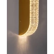 Aplica de perete NovaLuce KINARA metal, acril, auriu, LED, 10W, 3000K, 600Lm - 9019739