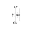 Aplica de perete NovaLuce MARZIO metal, imitatie alabastru, alb, auriu, LED, 8W, 3000K, 514Lm - 9019748