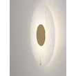 Aplica de perete NovaLuce MARZIO metal, imitatie alabastru, alb, auriu, LED, 14W, 3000K, 1054Lm - 9019750
