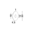 Aplica de perete NovaLuce EMBER metal, piatra, auriu, bej, LED, 14W, 3000K, 927Lm - 9019753
