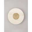 Aplica de perete NovaLuce EMBER metal, piatra, auriu, bej, LED, 14W, 3000K, 927Lm - 9019753