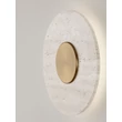 Aplica de perete NovaLuce EMBER metal, piatra, auriu, bej, LED, 14W, 3000K, 927Lm - 9019753