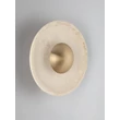 Aplica de perete NovaLuce CERIO metal, piatra, auriu, bej, LED, 4W, 3000K, 93Lm - 9019755