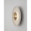 Aplica de perete NovaLuce CERIO metal, piatra, auriu, bej, LED, 4W, 3000K, 93Lm - 9019755