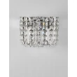 Aplica de perete NovaLuce CELYSIA metal, cristal, crom, transparent, LED, 12W, 3500K, 804 Lm - NL-9019761