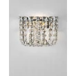 Aplica de perete NovaLuce CELYSIA metal, cristal, crom, transparent, LED, 12W, 3500K, 804 Lm - NL-9019761