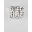 Aplica de perete NovaLuce CELYSIA metal, cristal, crom, transparent, LED, 12W, 3500K, 804 Lm - NL-9019761
